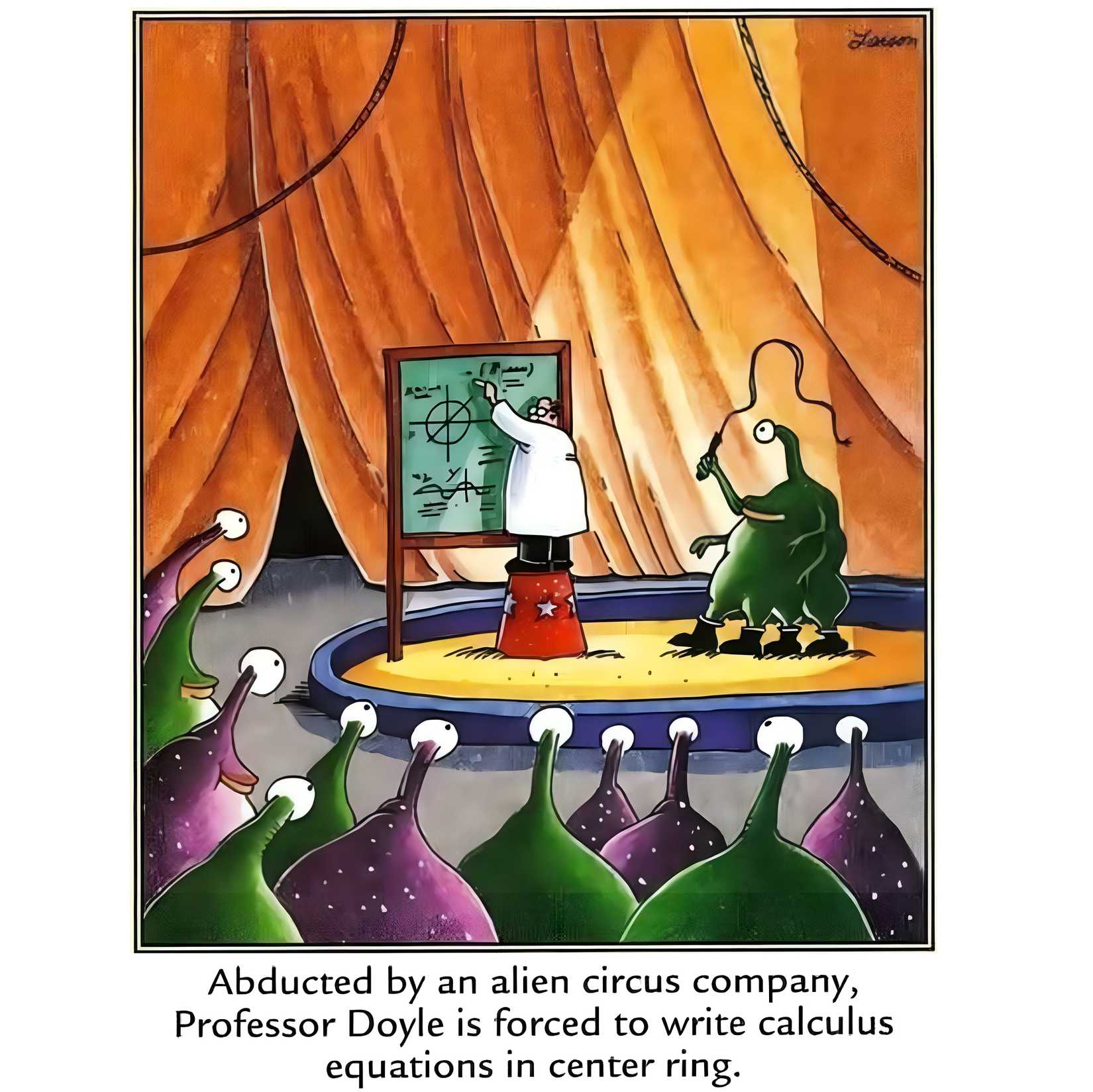 far side alien calculus comic