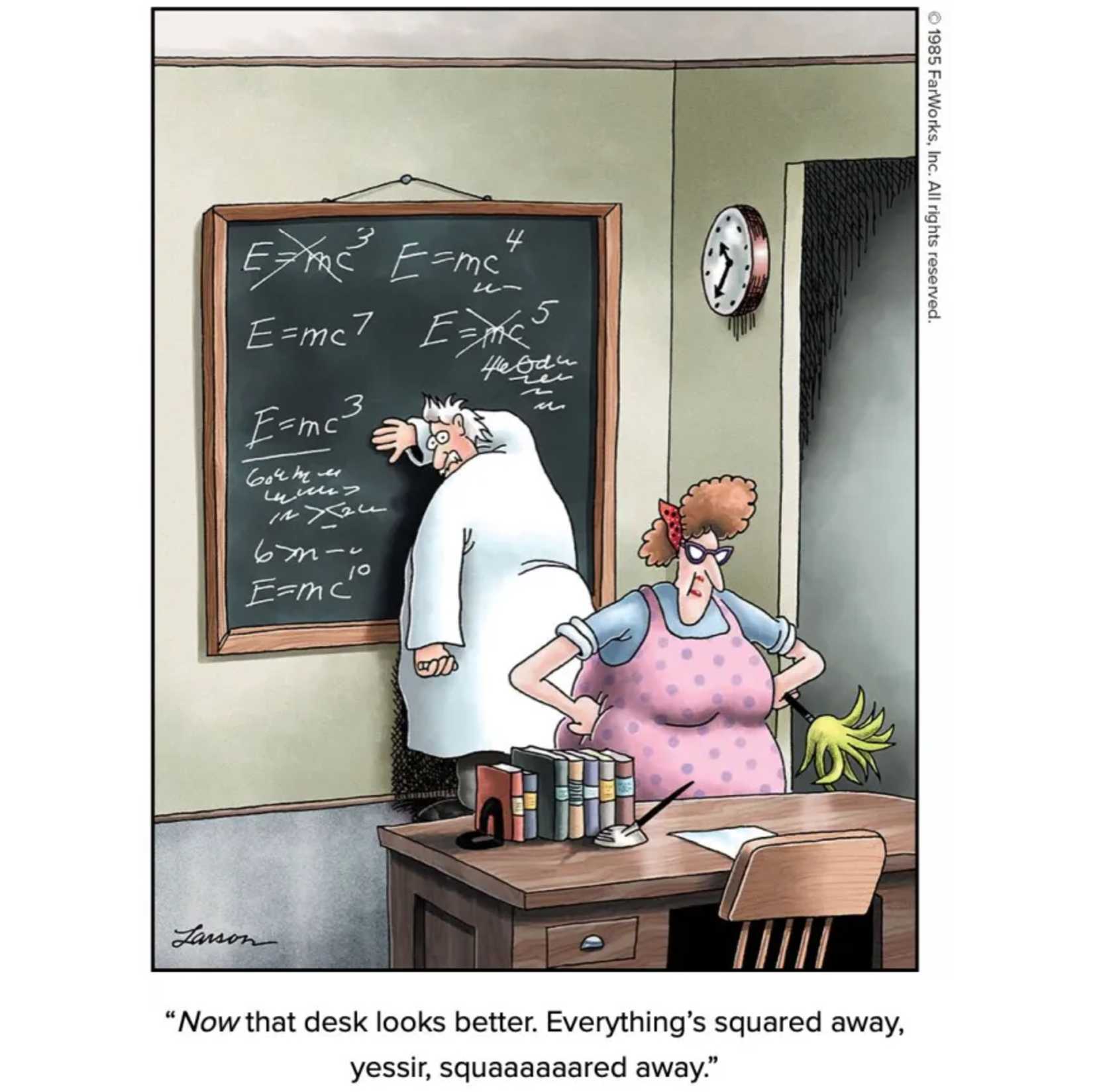 far side einstein comic