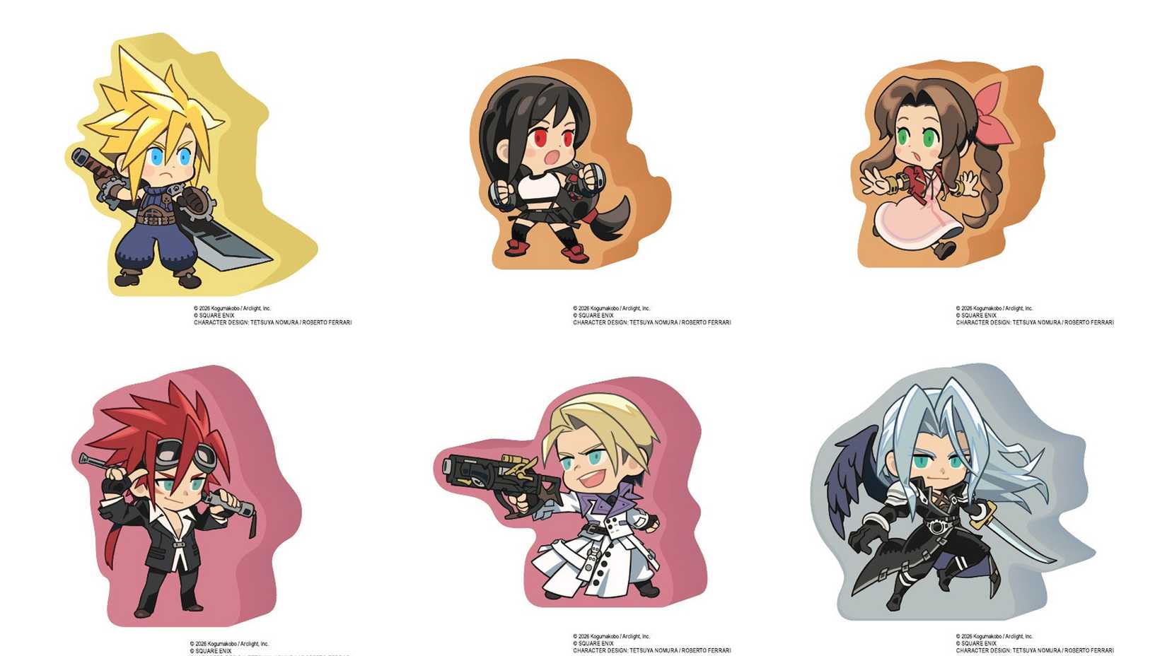 FF7 Ascend The Shinra Tower Tokens