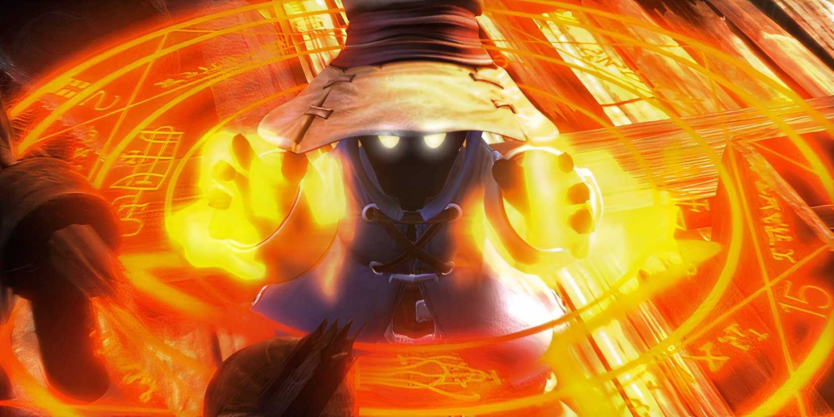 FF9 Vivi casting spell