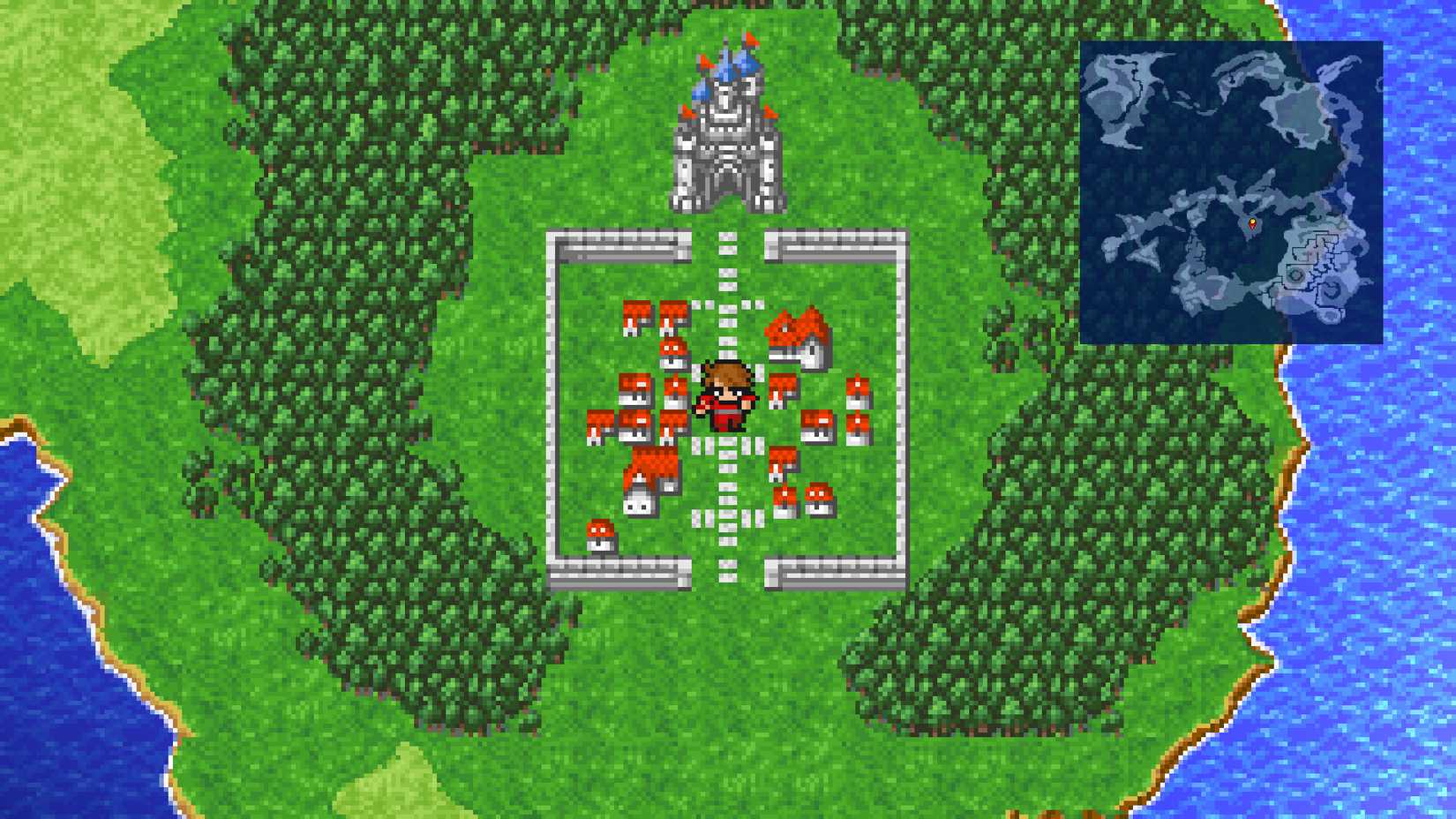 Final Fantasy 1 World Map