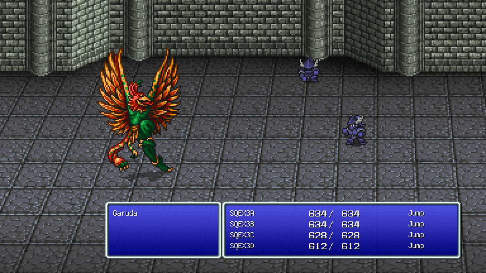 Final Fantasy 3 Combat