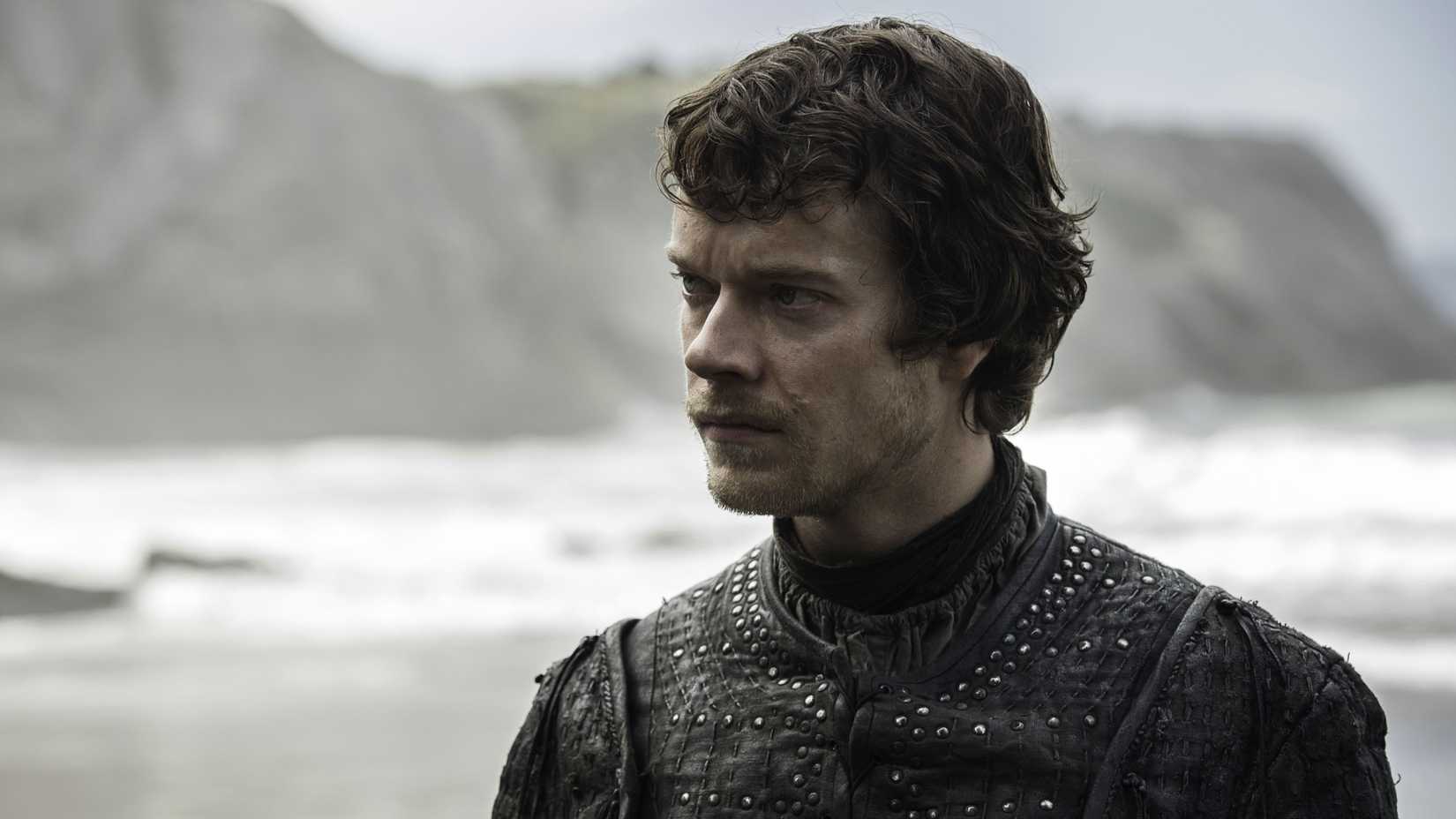 Alfie Allen como Theon Greyjoy em Game of Thrones