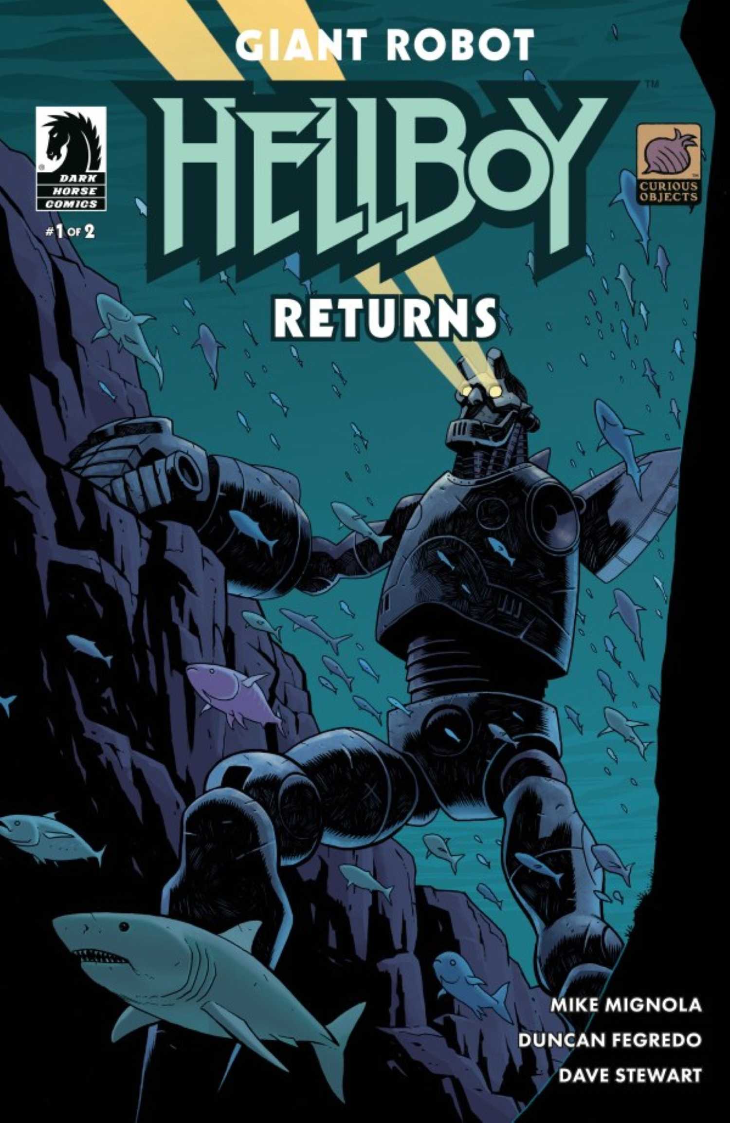 Giant Robot Hellboy Returns #1 variant cover