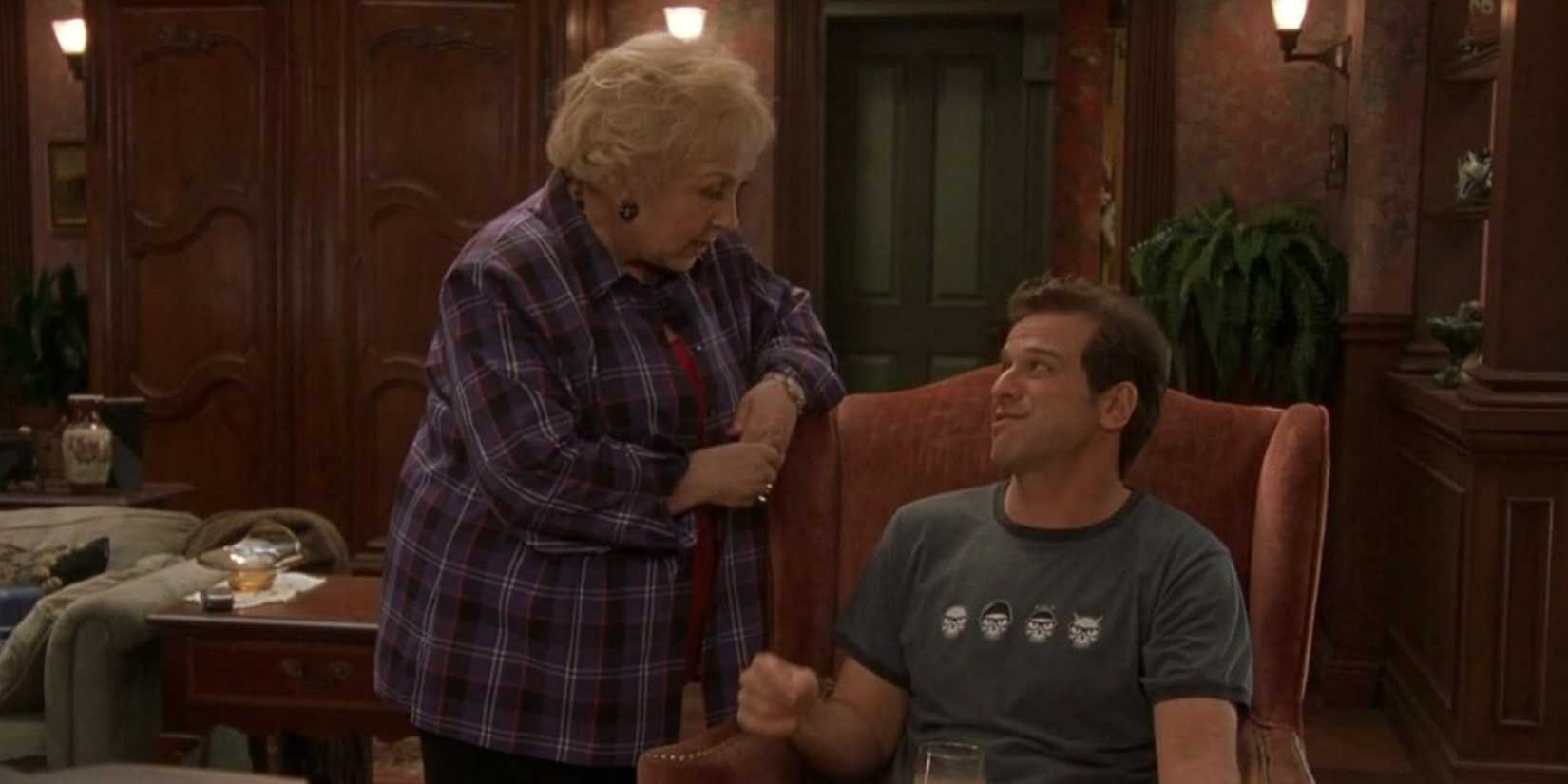 Alex e sua avó em Grandma's Boy