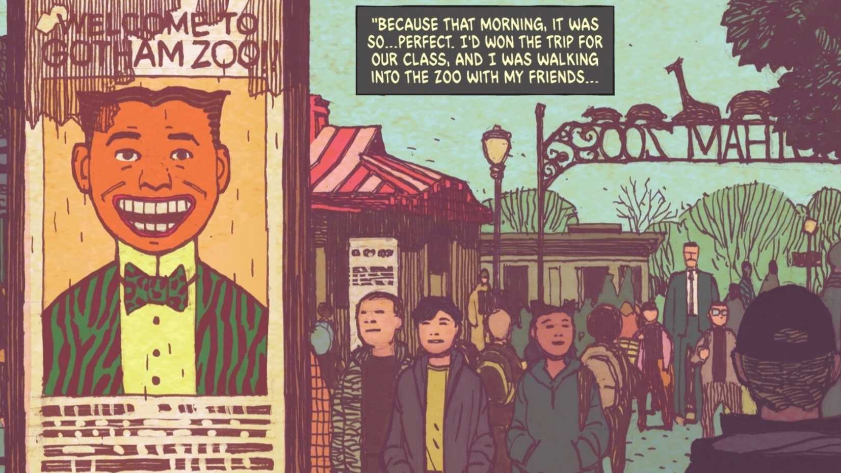 The Grinning Man at the Gotham Zoo teases the Joker in Absolute Batman #19