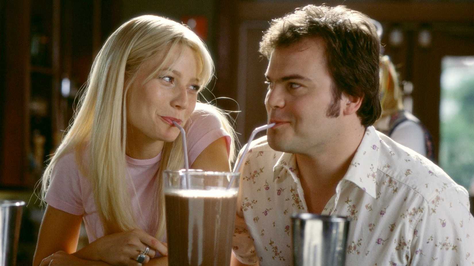 Gwenyth Paltrow e Jack Black em Shallow Hal