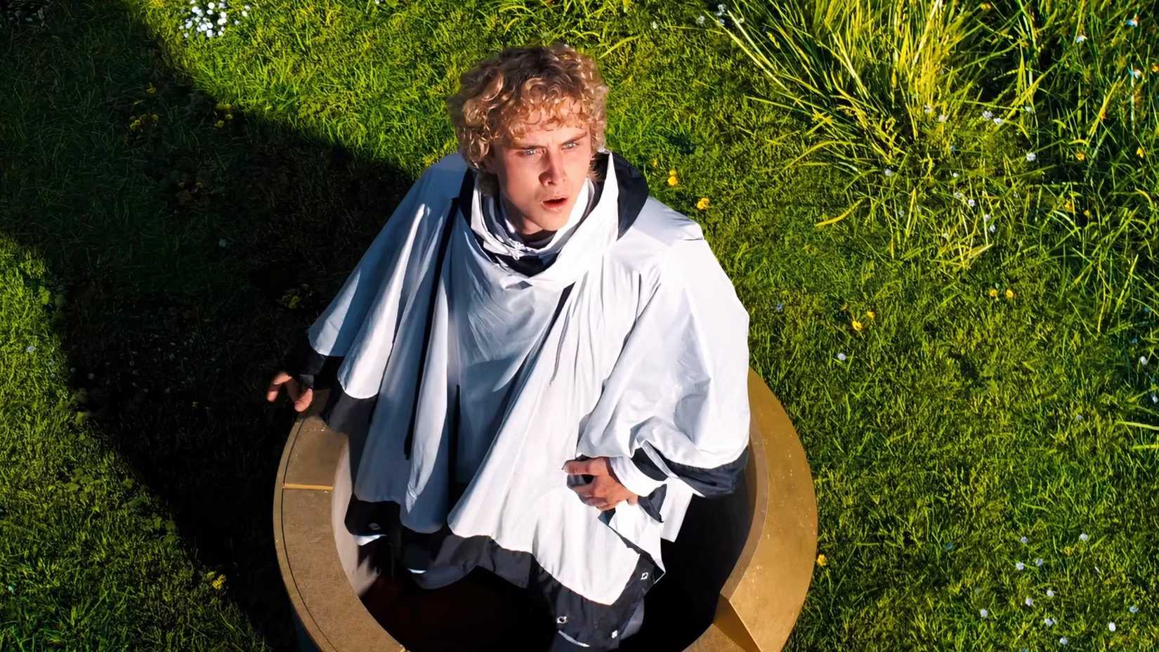 Haymitch enters the games in Hunger Games Sunrise on the Reaping-