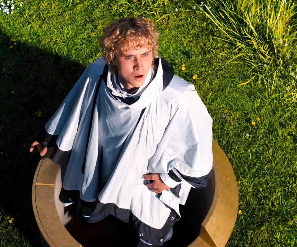 Haymitch enters the games in Hunger Games Sunrise on the Reaping-