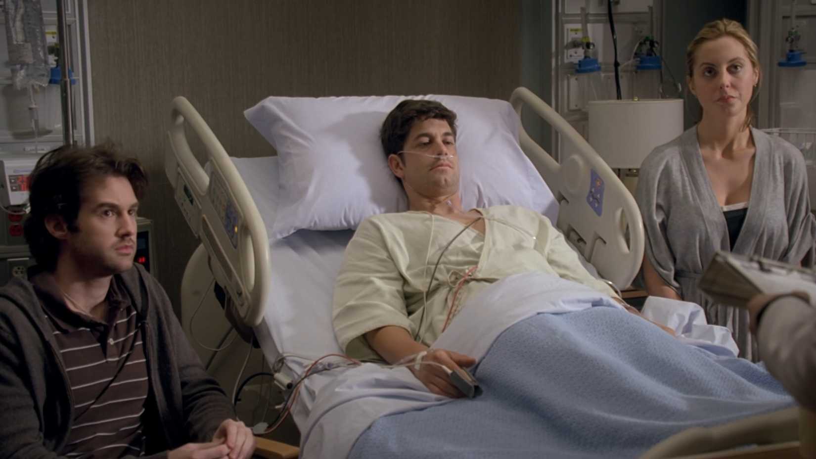 Paciente de House com noiva e ex-namorado.