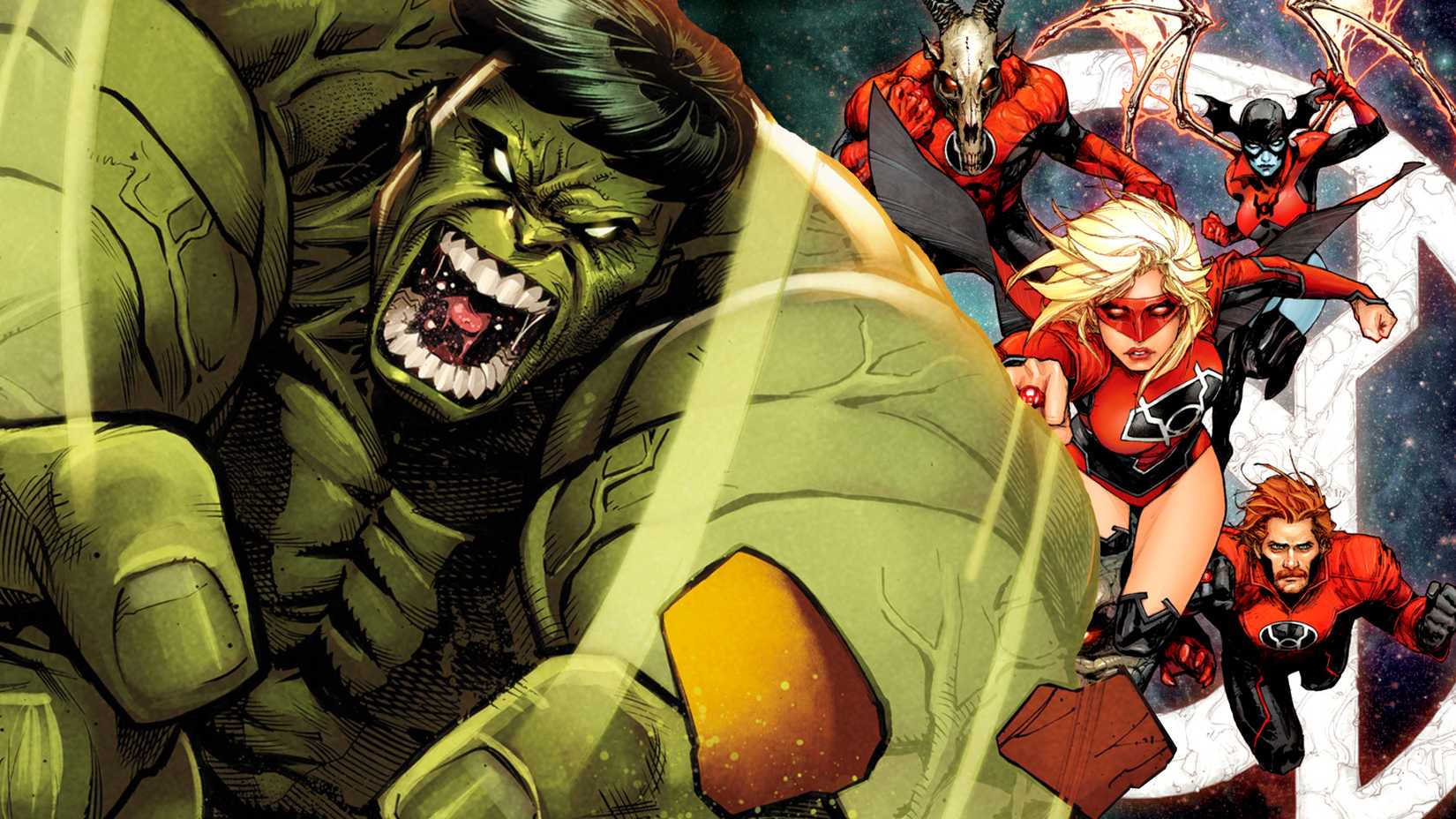 Hulk Unlocks His Ultimate Form as an Official Red Lantern