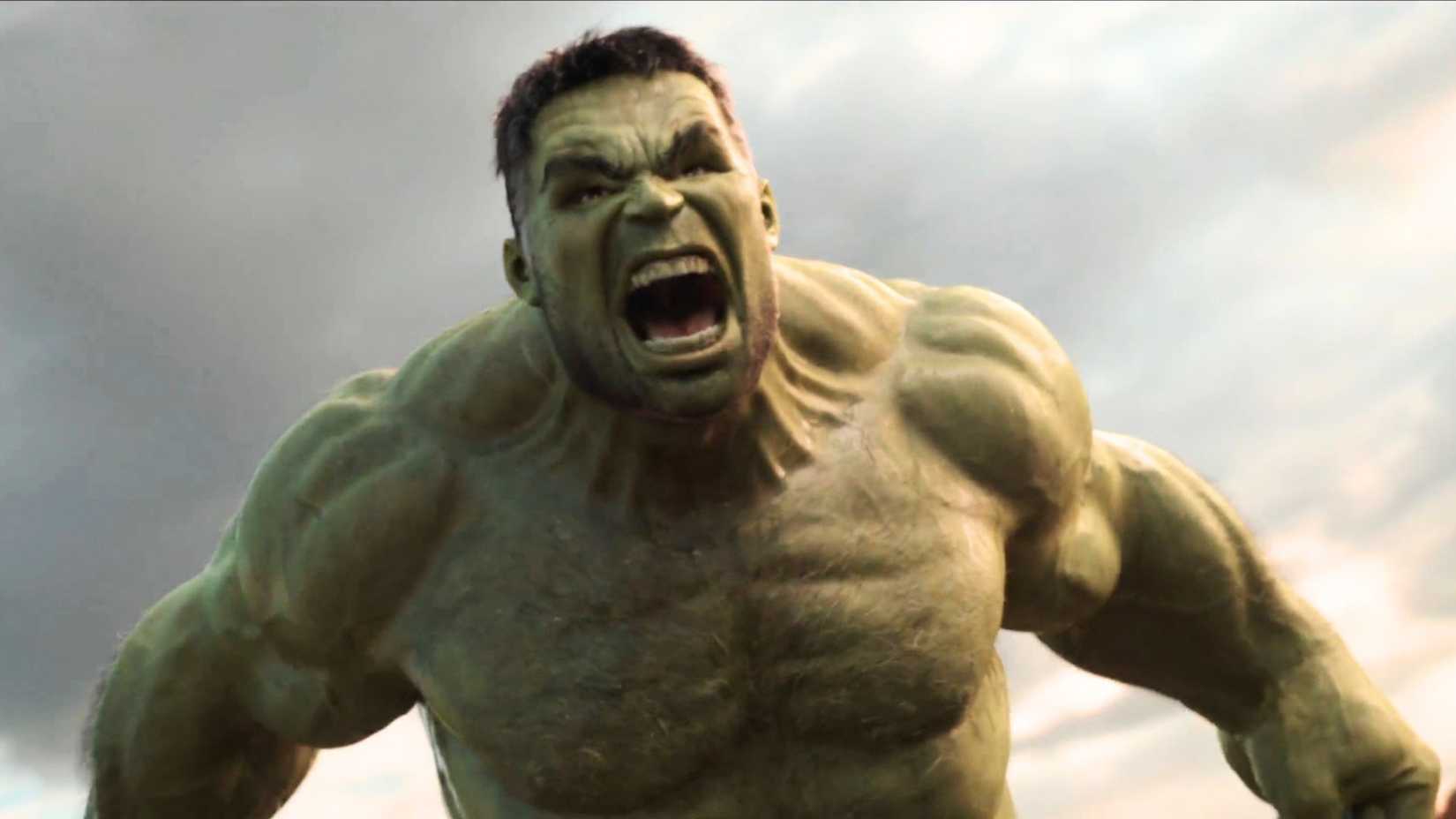 Hulk em momento de fúria