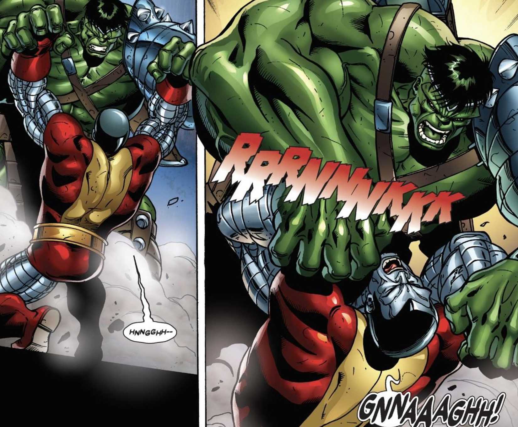 hulk vs colossus