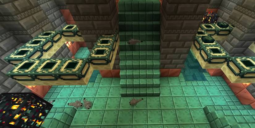 Minecraft Fast Travel to the Endgame Trials pocket edition world seed