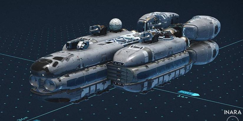 Starfield Orca III ship model