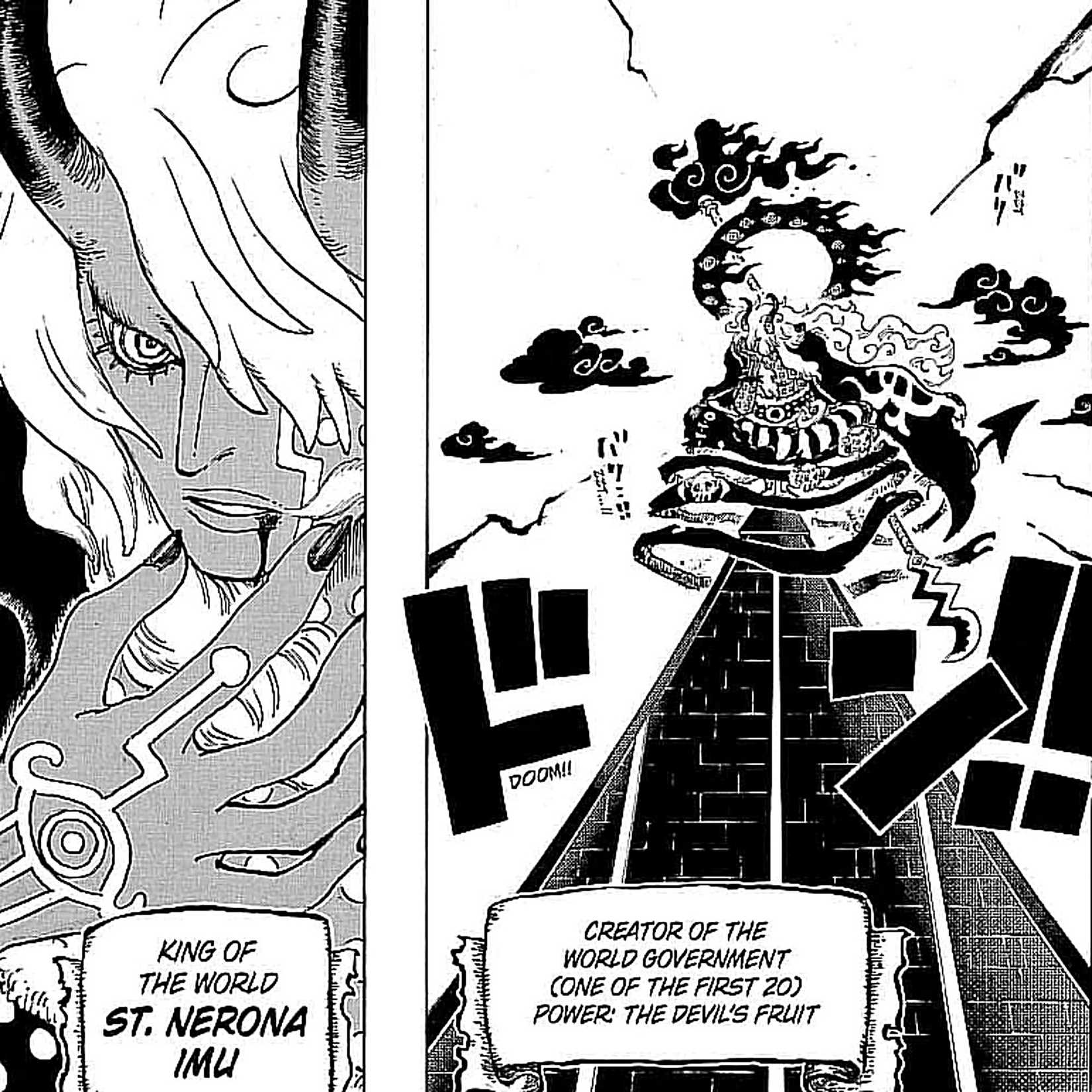 Imu vu dans le chapitre 1179 de One Piece