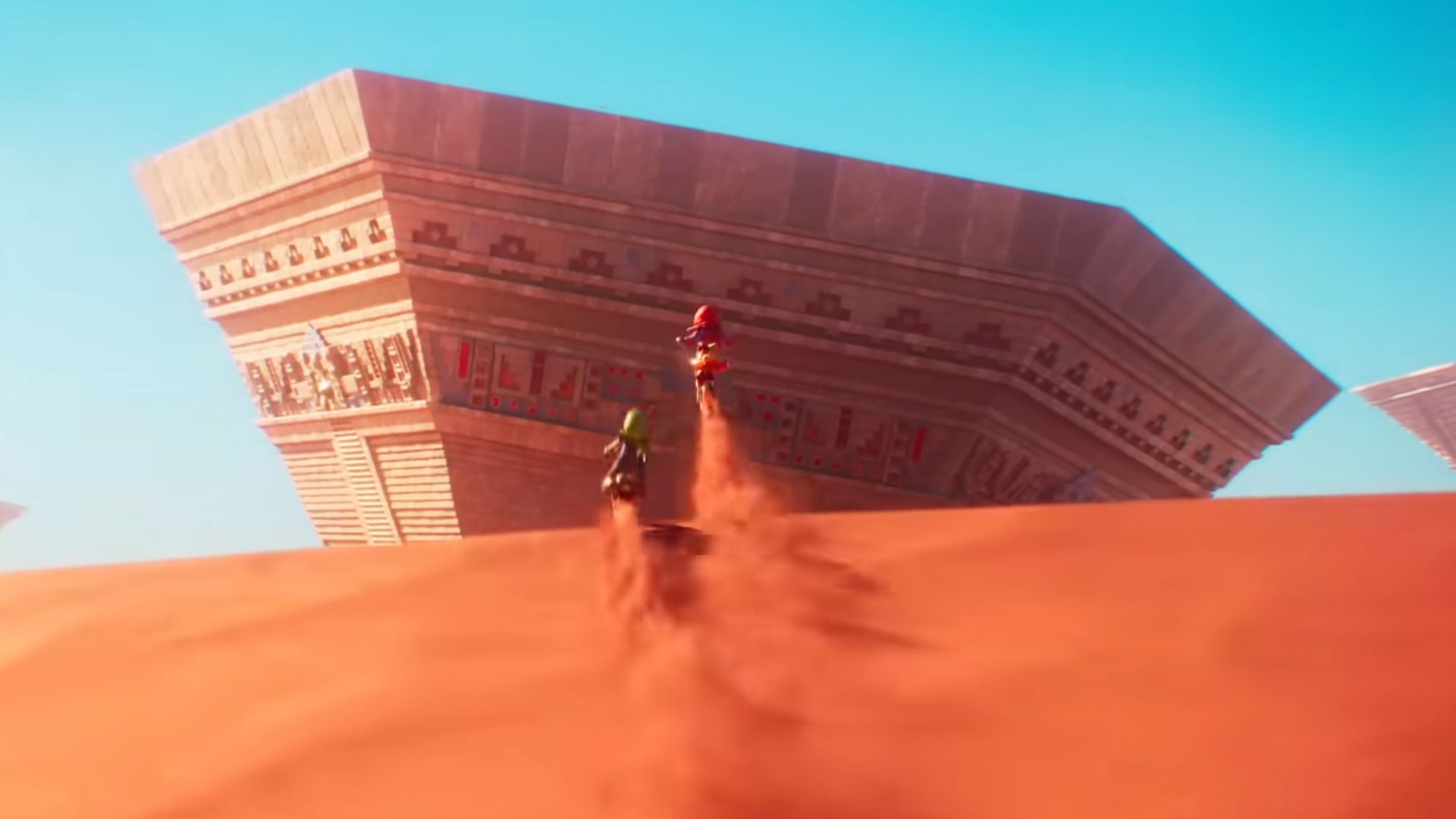 Inverted Pyramid in Super Mario Galaxy Movie