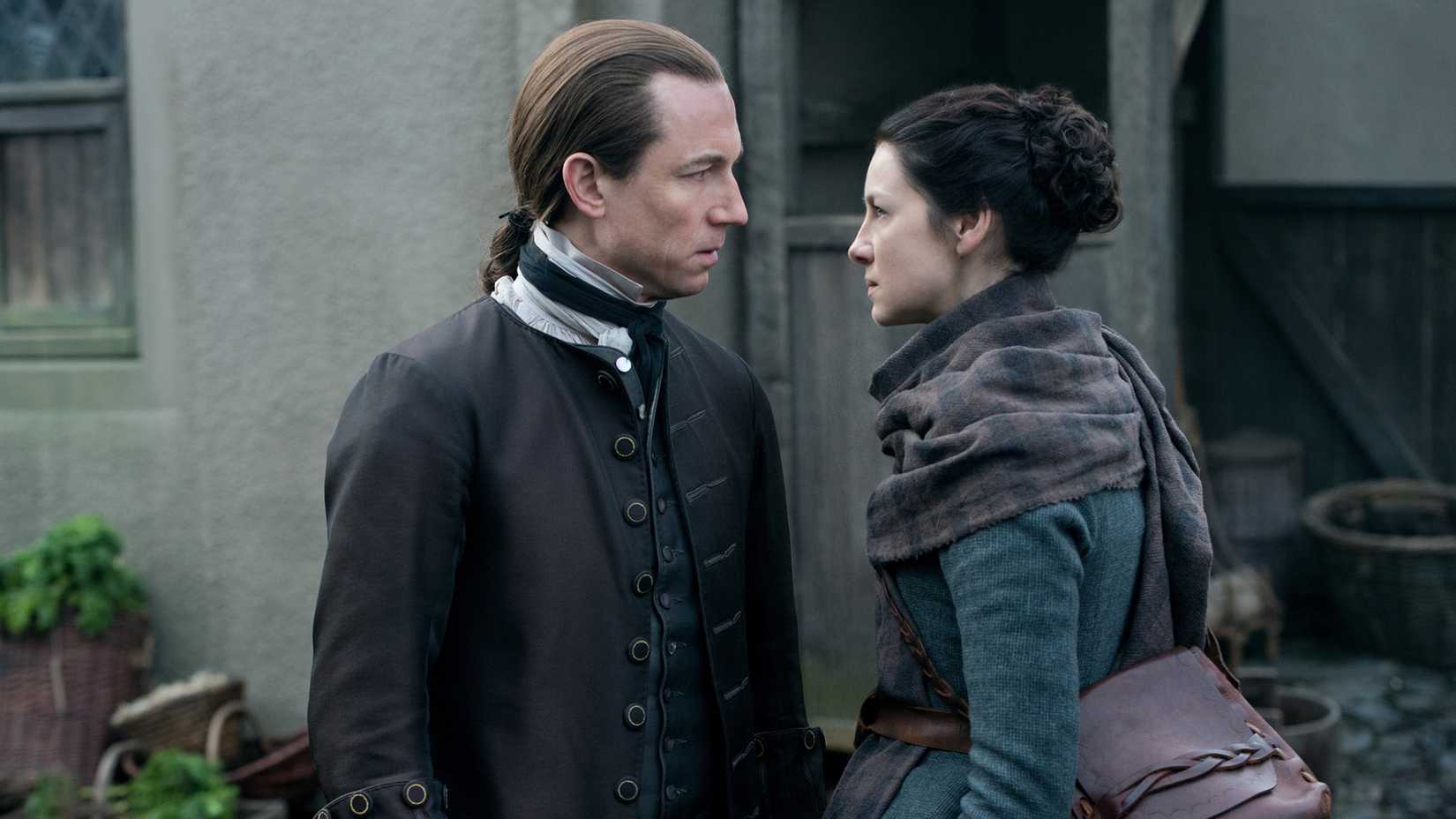 Jack Randall e Claire em Outlander