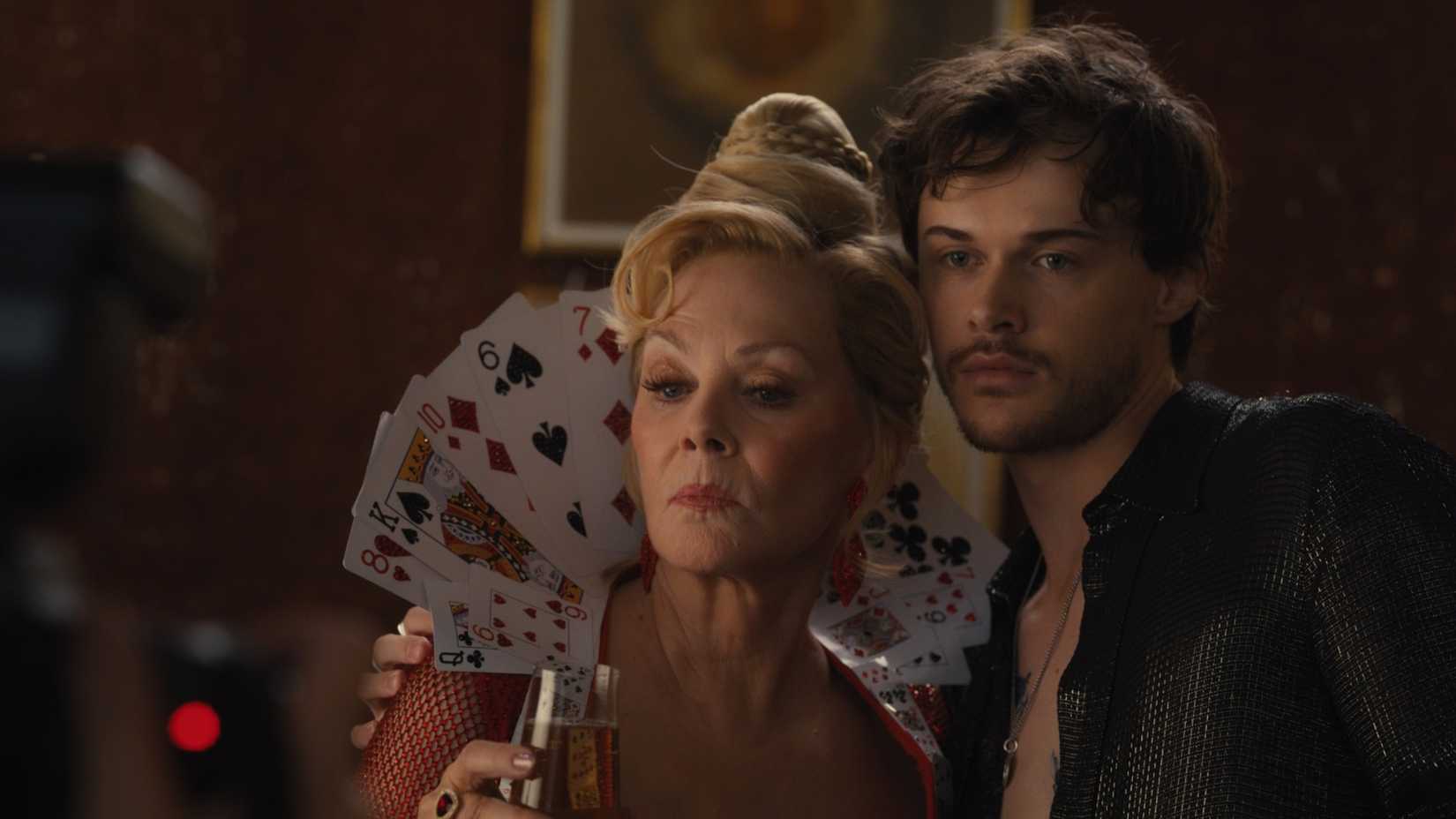 Jean Smart and Christopher Briney in Hacks