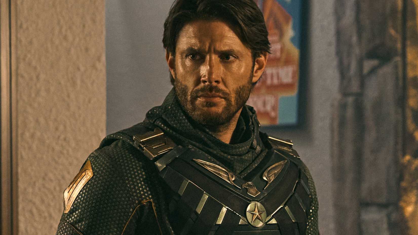 Jensen Ackles como Soldier Boy em The Boys.