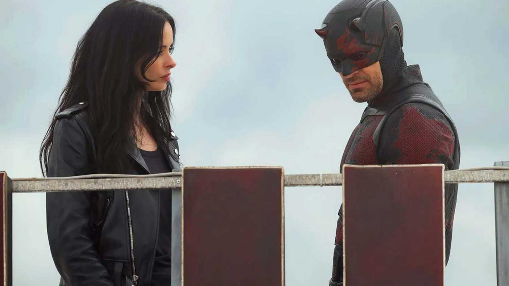 Jessica Jones e Demolidor em Renascido Temporada 2