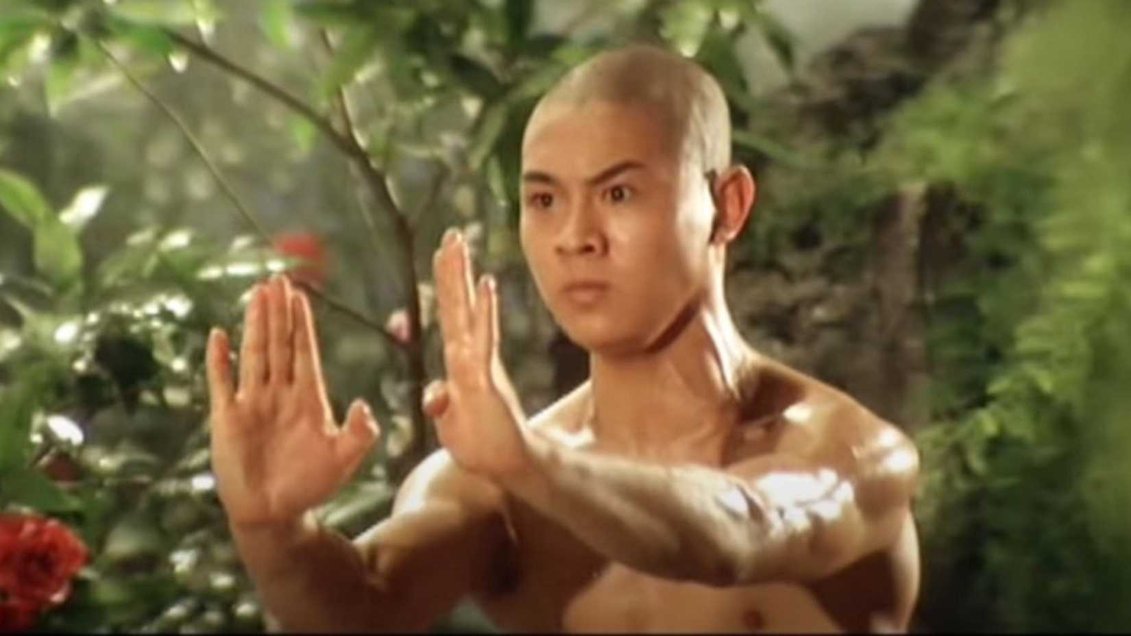 Jet Li em O Templo Shaolin