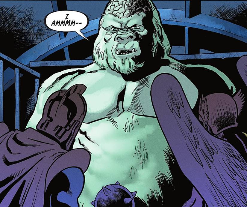 JSA #18, the Ultrahumanite in full ape form