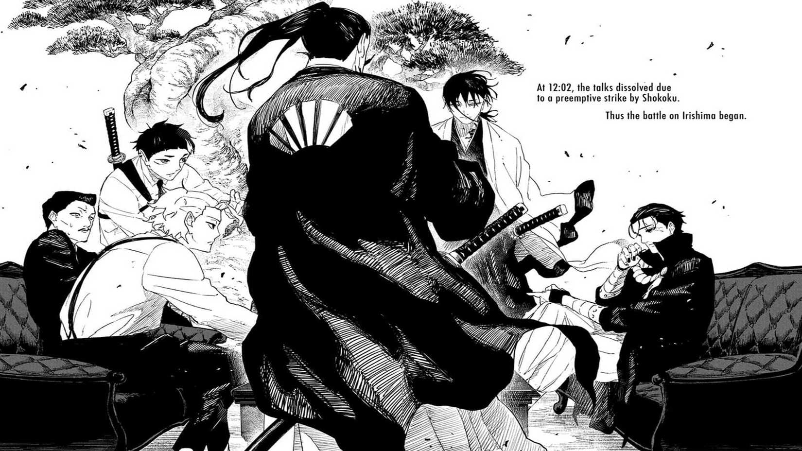 The end of Kagurabachi chapter 117