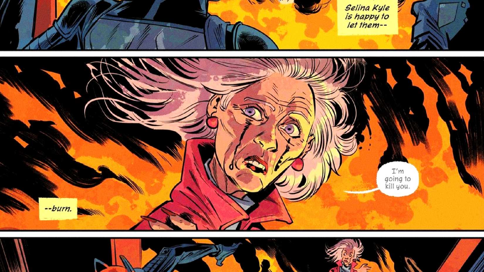 Katarina Belov swears revenge on Selina Kyle in Catwoman #78