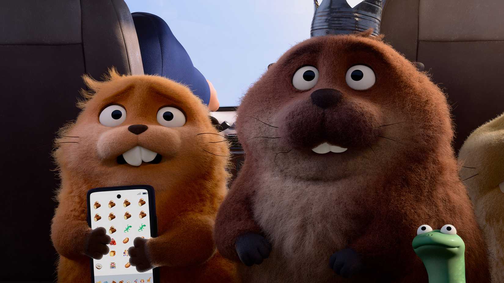 King George and Mabel look emotional at Hoppers