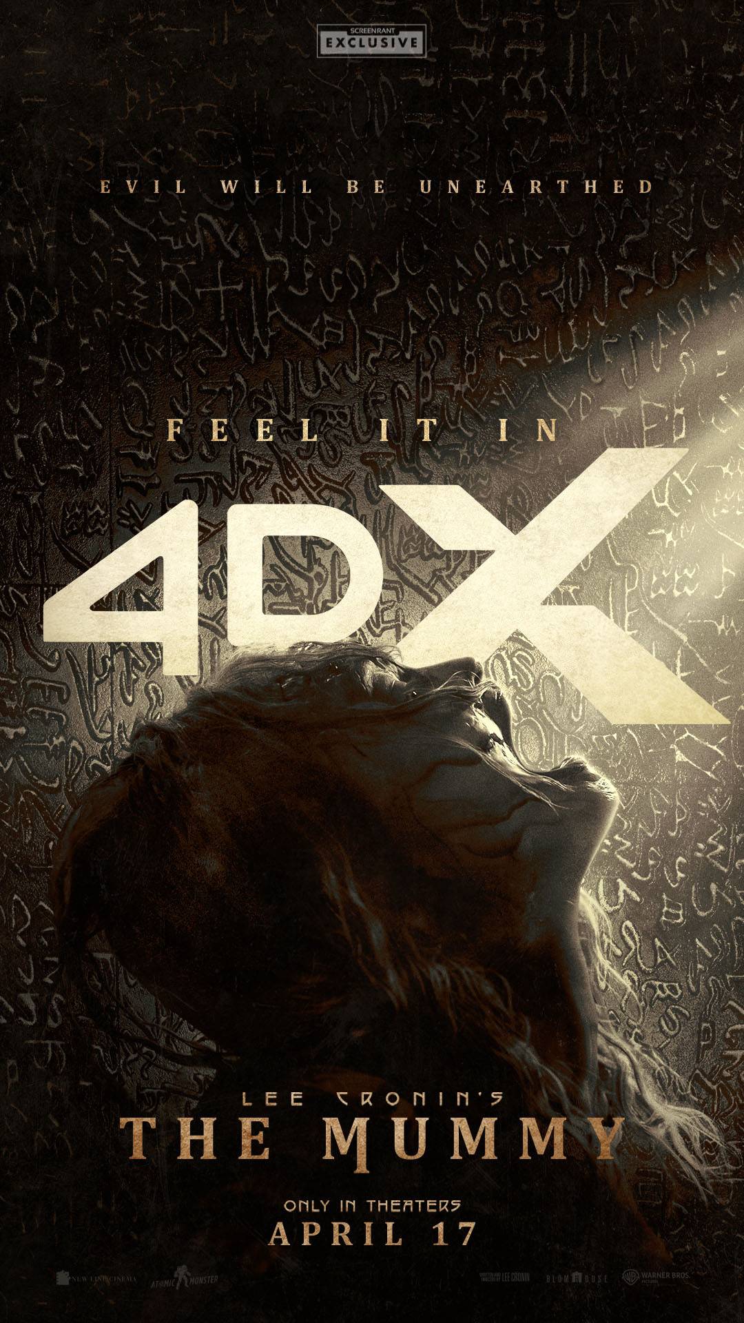 Pôster 4DX de A Múmia