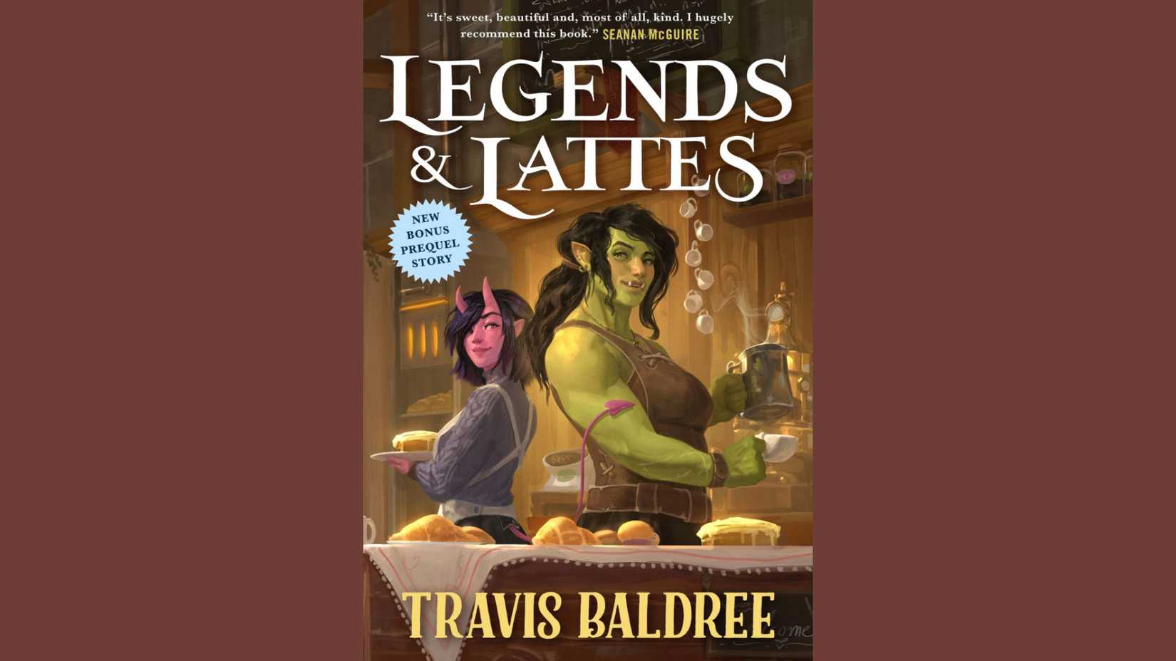 Capa de Legends & Lattes de Travis Baldree.