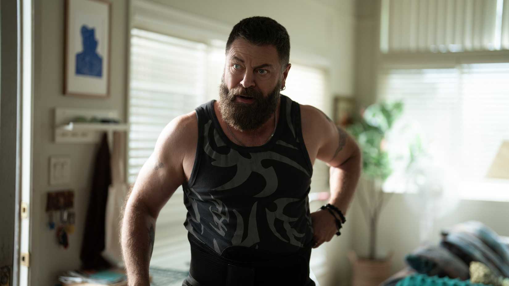 Nick Offerman em "Margo’s Got Money Troubles", disponível na Apple TV+