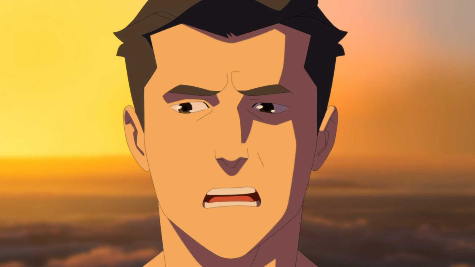 mark looks worried in invincible