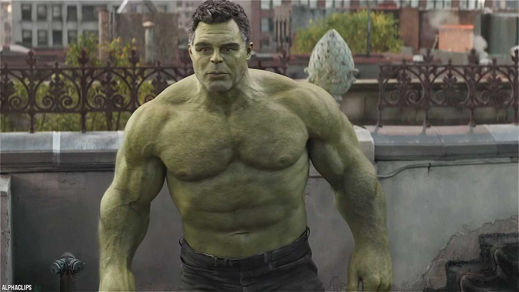 mark ruffalo as hulk in avengers endgame