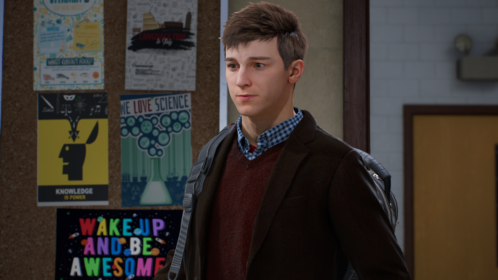 marvel's spider-man 2 peter parker teacher