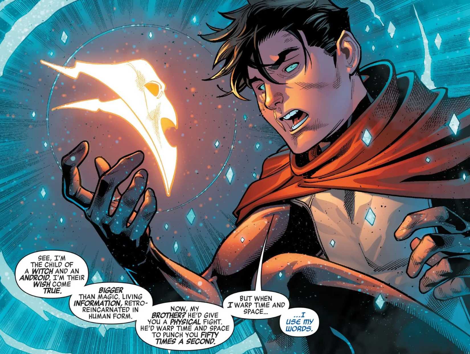 marvel's wiccan showcases his powers