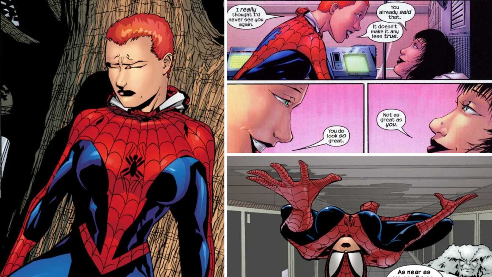 Mary Jane "MJ" Watson as Spider-Woman in the Exiles comics