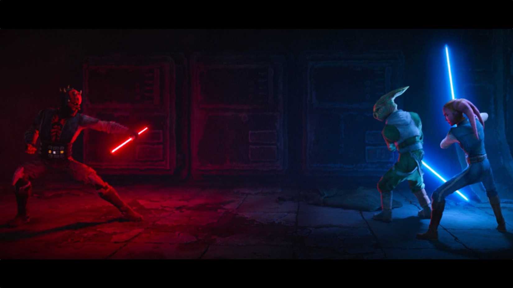 Maul contra Mestra Daki e Devon