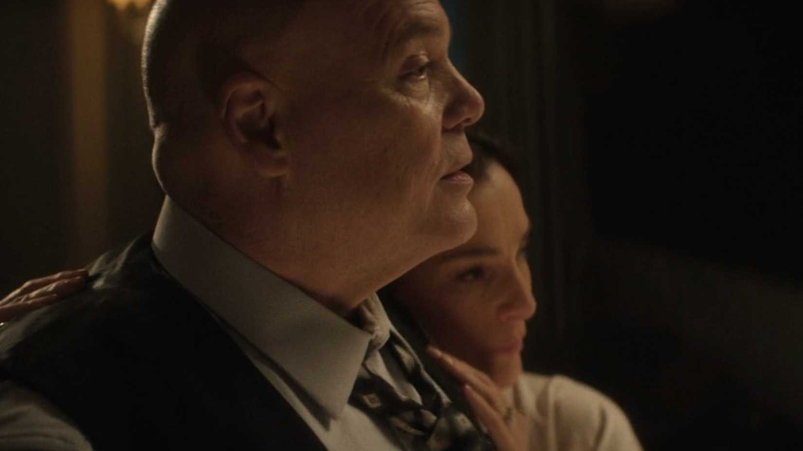 Prefeito Fisk e Vanessa em Demolidor: Renascido