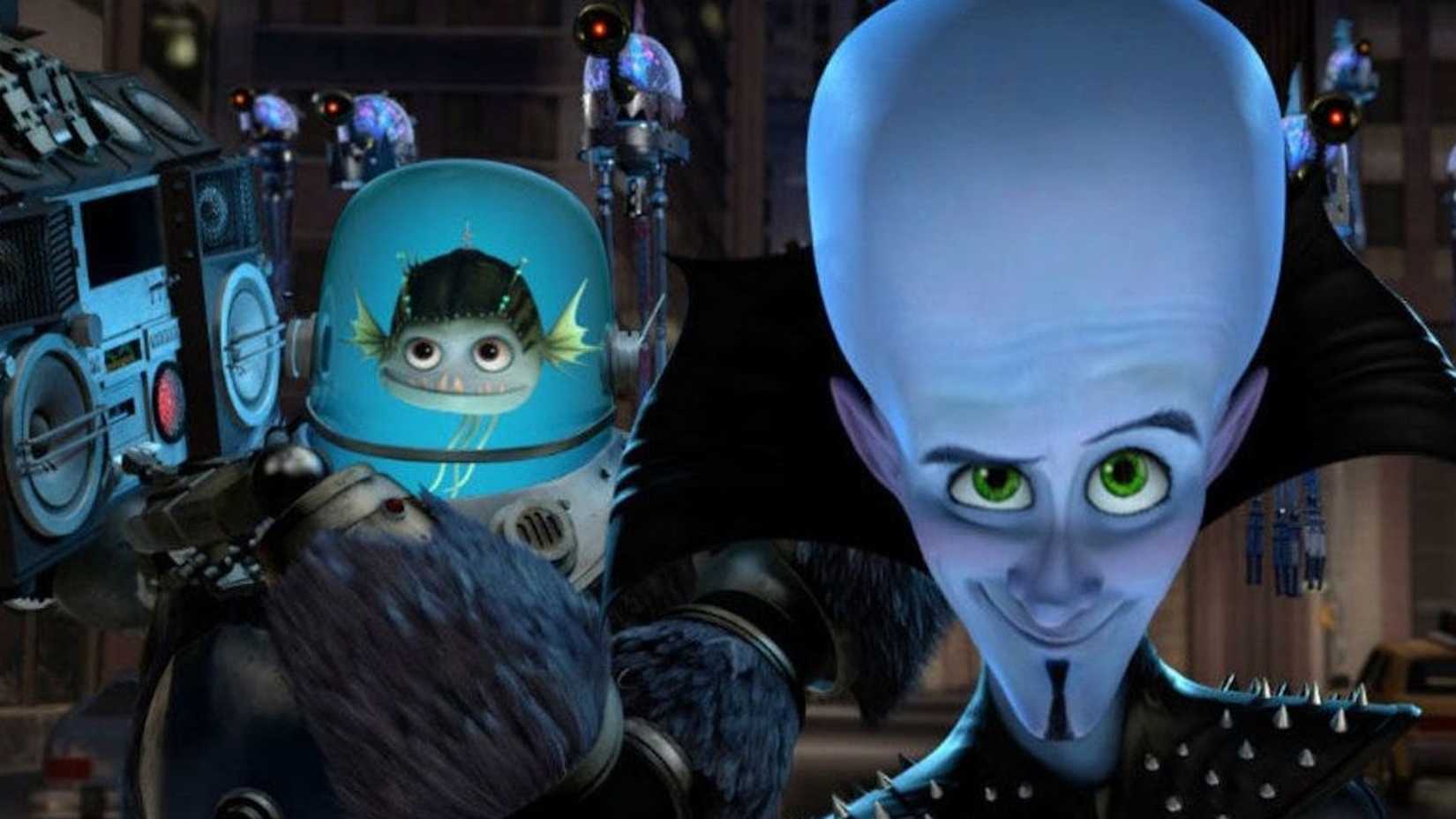 Megamind e Klause em Megamind (2010)
