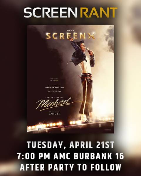 Michael Movie Screening Invite