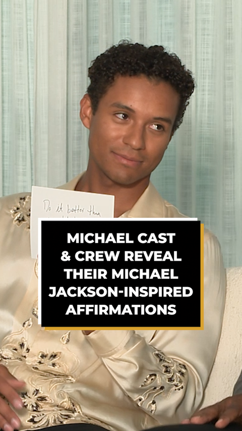 Michael Cast & Crew Reveal Their Jackson-Inspired Affirmations