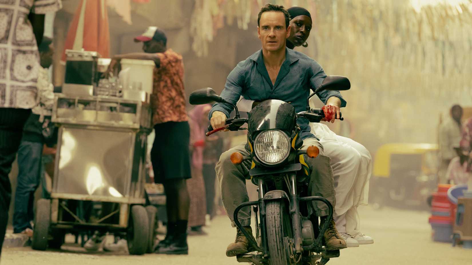 michael fassbender and jodie turner smith in season of the agency