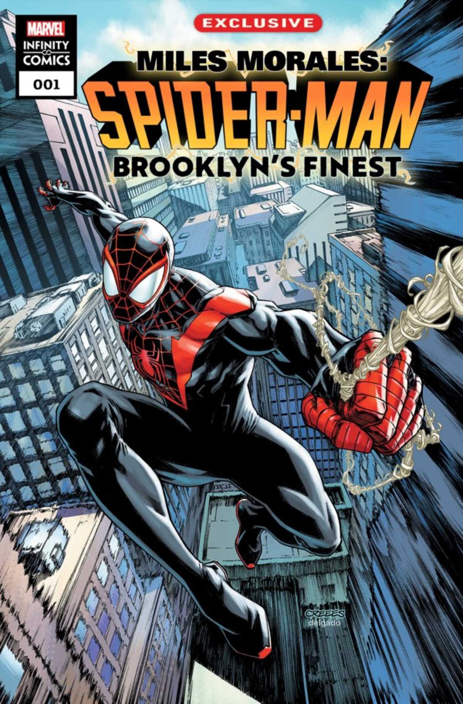 Miles Morales Spider-Man Brooklyn's Finest #1 cover