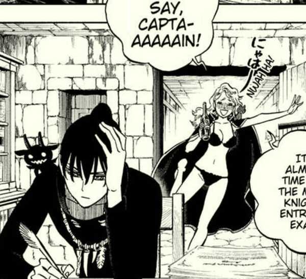 Nacht and Vanessa in Black Clover chapter 392