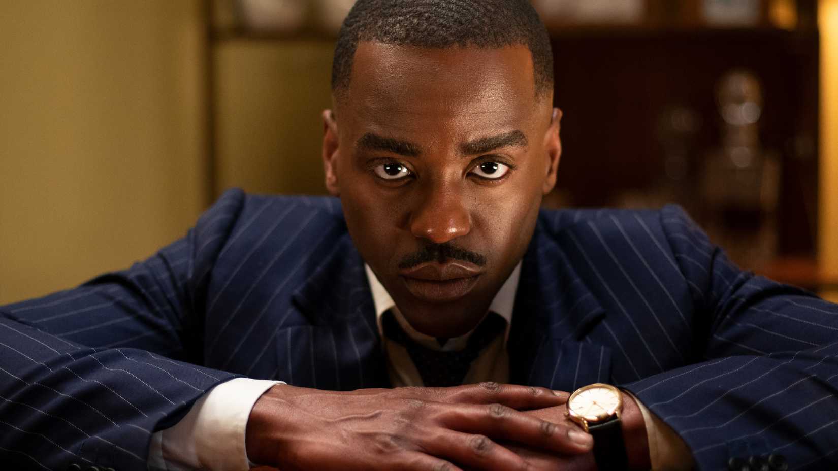ncuti gatwa looks intense as the fifteenth doctor in doctor who