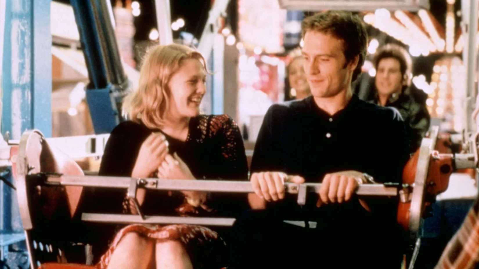 Sam and Josie ride the Ferris Wheel in Never Been Kissed