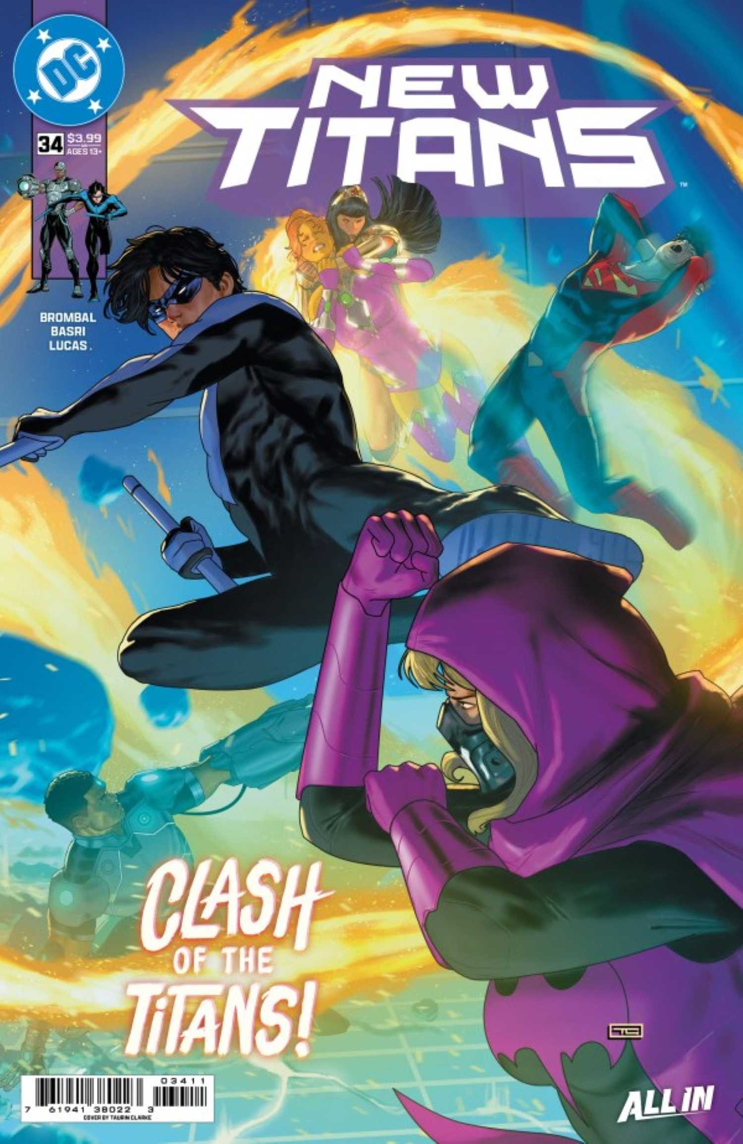New titans #34 main cover