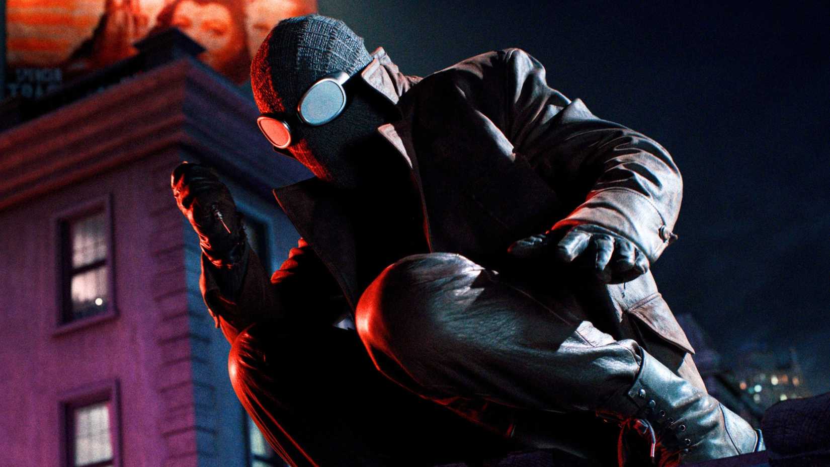 nicolas cage suited up as spider noir